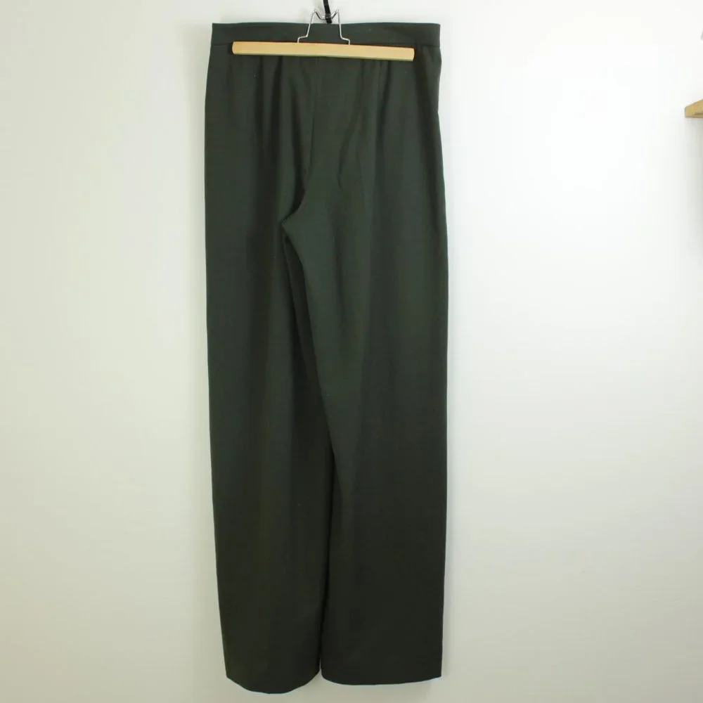 Zara High Waisted Unique Pleated Wide Leg Pants - Picture 3 of 8